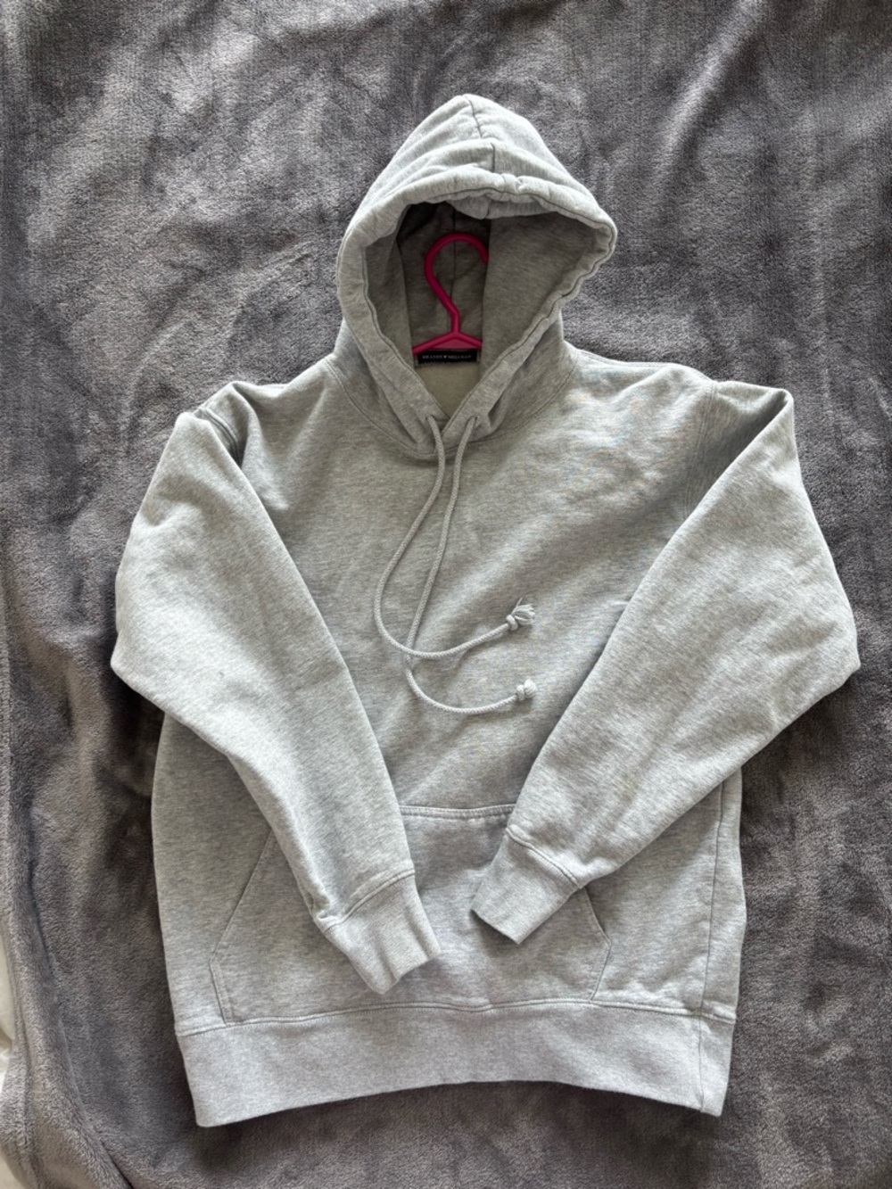 Brandy Melville Heather Gray Pullover Hoodie